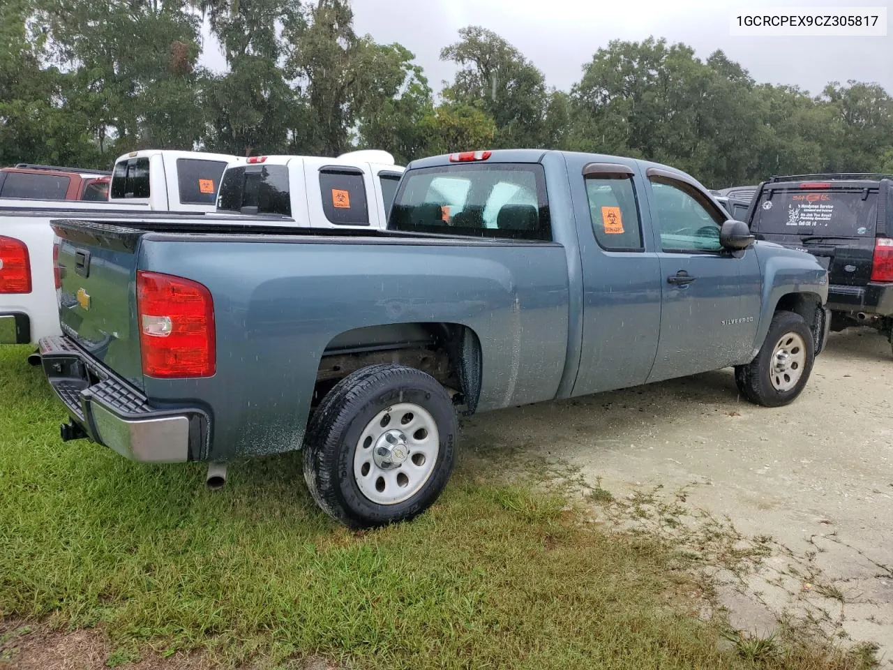 2012 Chevrolet Silverado C1500 VIN: 1GCRCPEX9CZ305817 Lot: 74132094