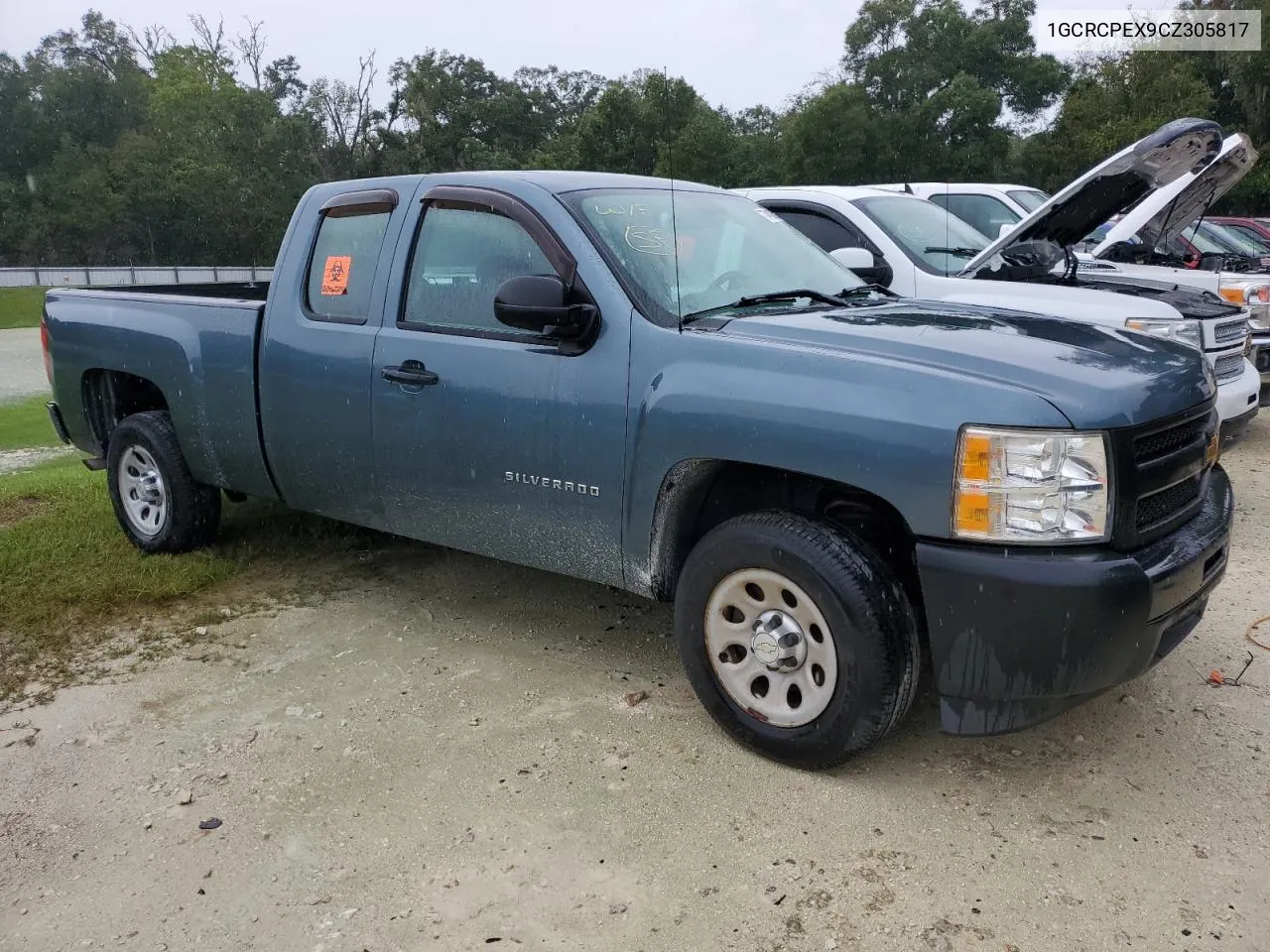 2012 Chevrolet Silverado C1500 VIN: 1GCRCPEX9CZ305817 Lot: 74132094