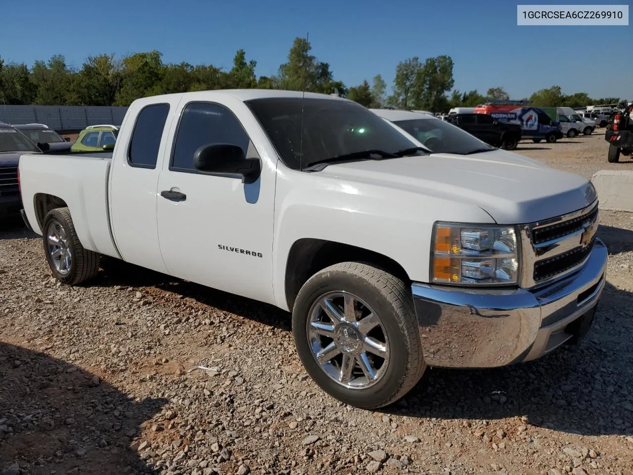 1GCRCSEA6CZ269910 2012 Chevrolet Silverado C1500 Lt