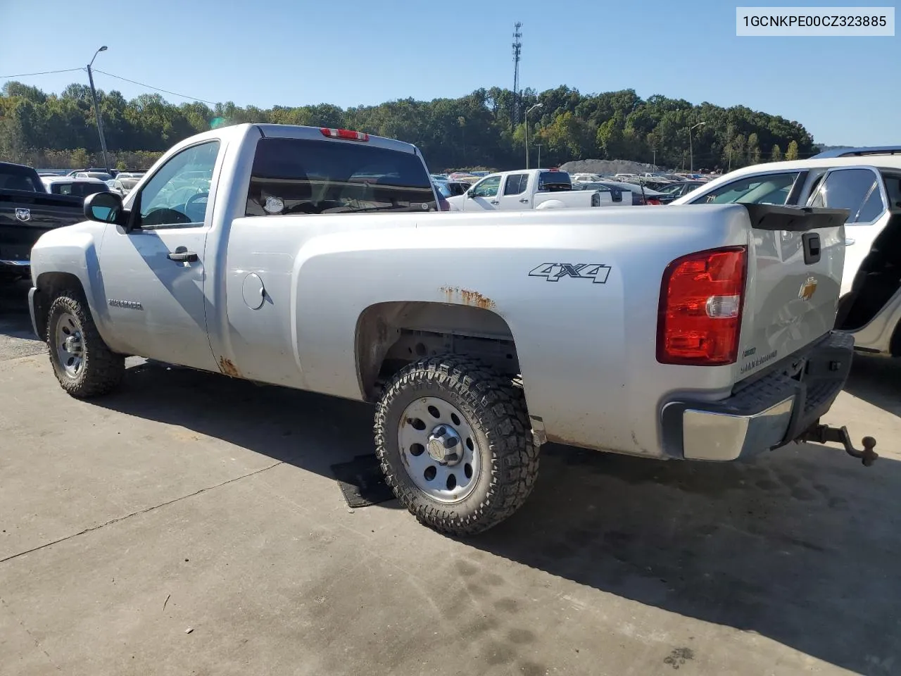 2012 Chevrolet Silverado K1500 VIN: 1GCNKPE00CZ323885 Lot: 74182274