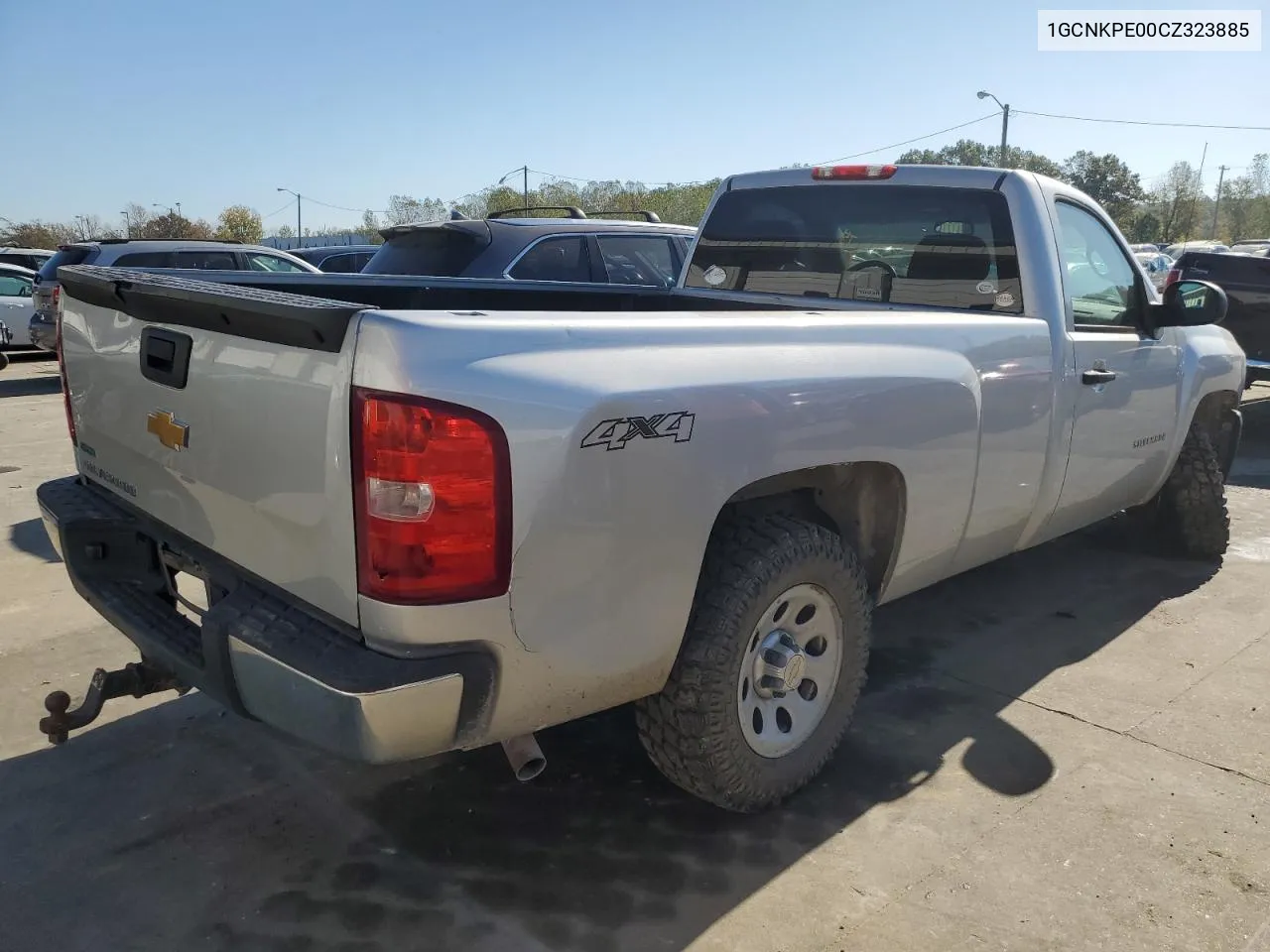 2012 Chevrolet Silverado K1500 VIN: 1GCNKPE00CZ323885 Lot: 74182274