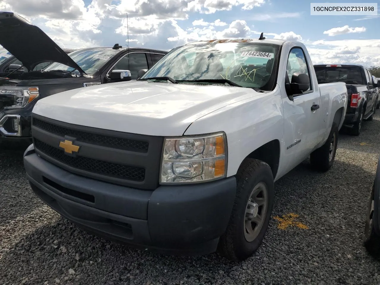 2012 Chevrolet Silverado C1500 VIN: 1GCNCPEX2CZ331898 Lot: 74423684