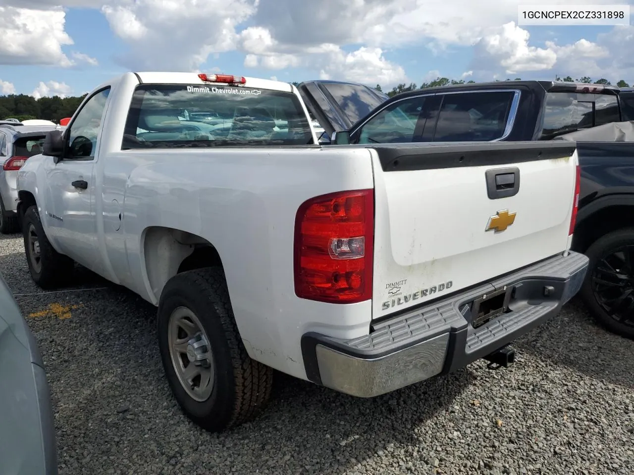 2012 Chevrolet Silverado C1500 VIN: 1GCNCPEX2CZ331898 Lot: 74423684