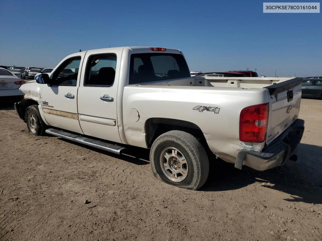 2012 Chevrolet Silverado K1500 Lt VIN: 3GCPKSE78CG161044 Lot: 74535134