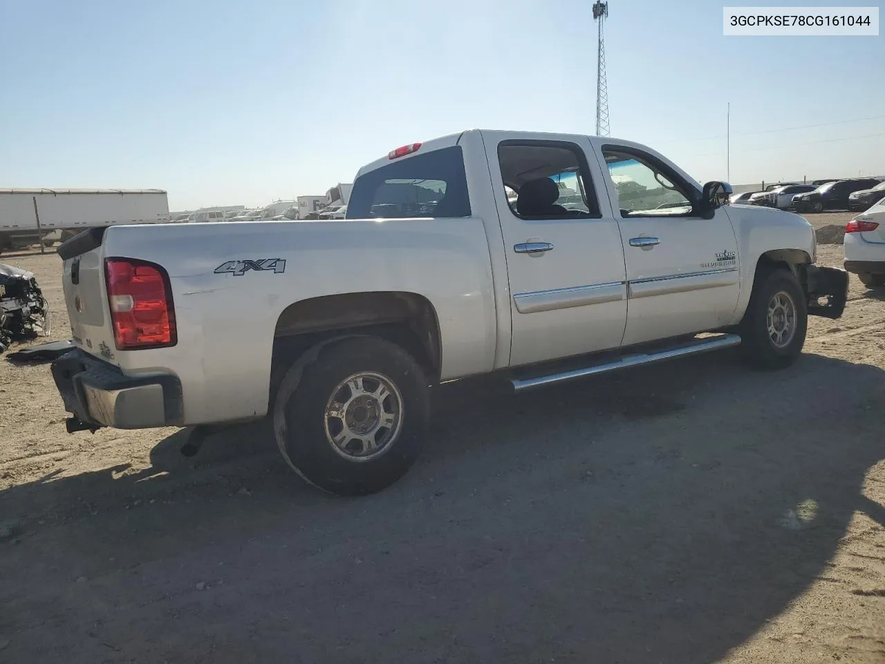 2012 Chevrolet Silverado K1500 Lt VIN: 3GCPKSE78CG161044 Lot: 74535134