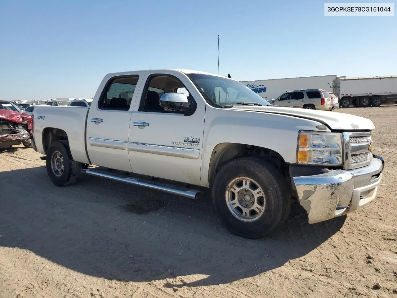 2012 Chevrolet Silverado K1500 Lt VIN: 3GCPKSE78CG161044 Lot: 74535134