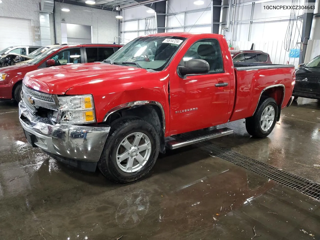 2012 Chevrolet Silverado C1500 VIN: 1GCNCPEXXCZ304643 Lot: 74614724