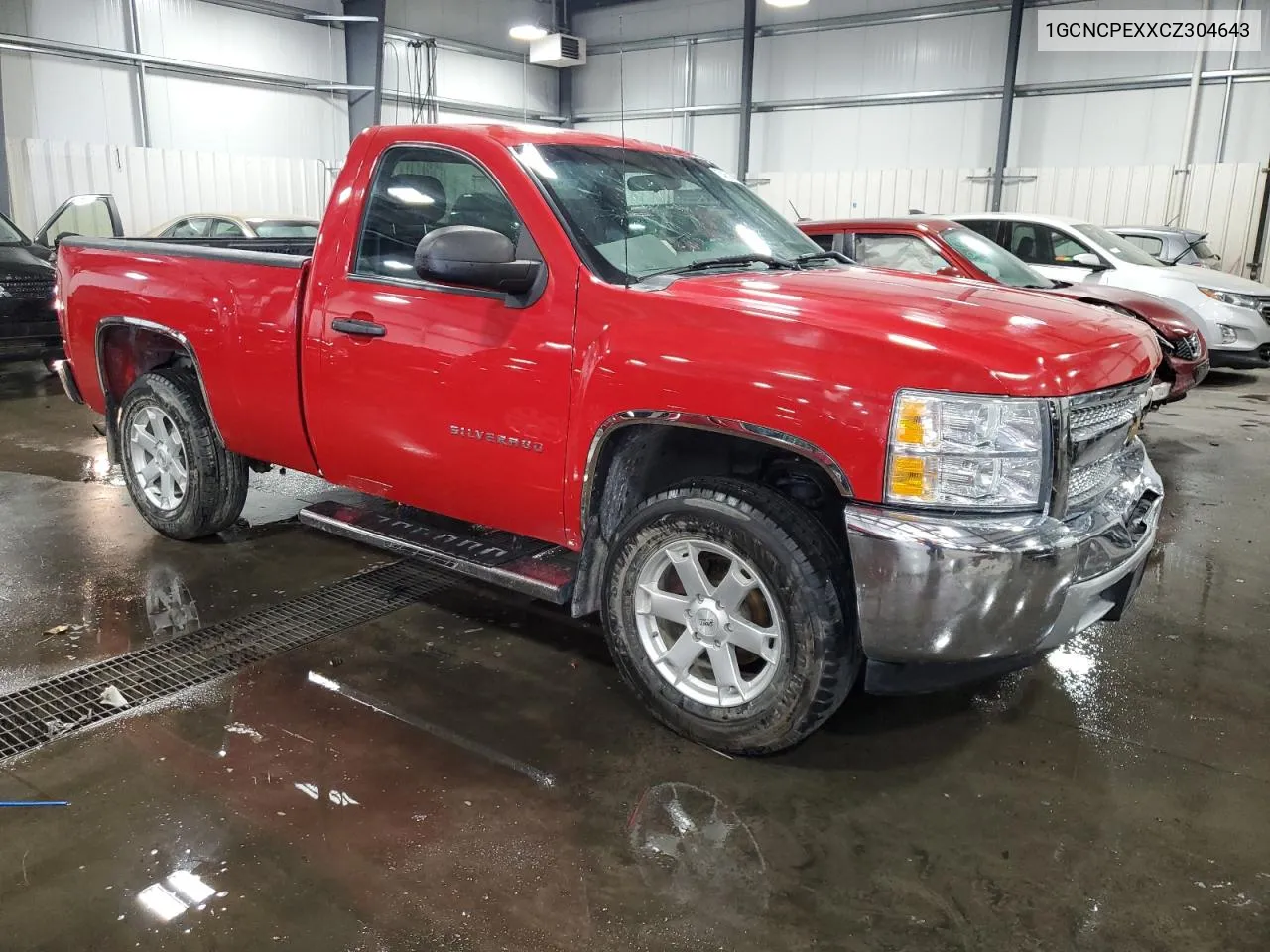 1GCNCPEXXCZ304643 2012 Chevrolet Silverado C1500