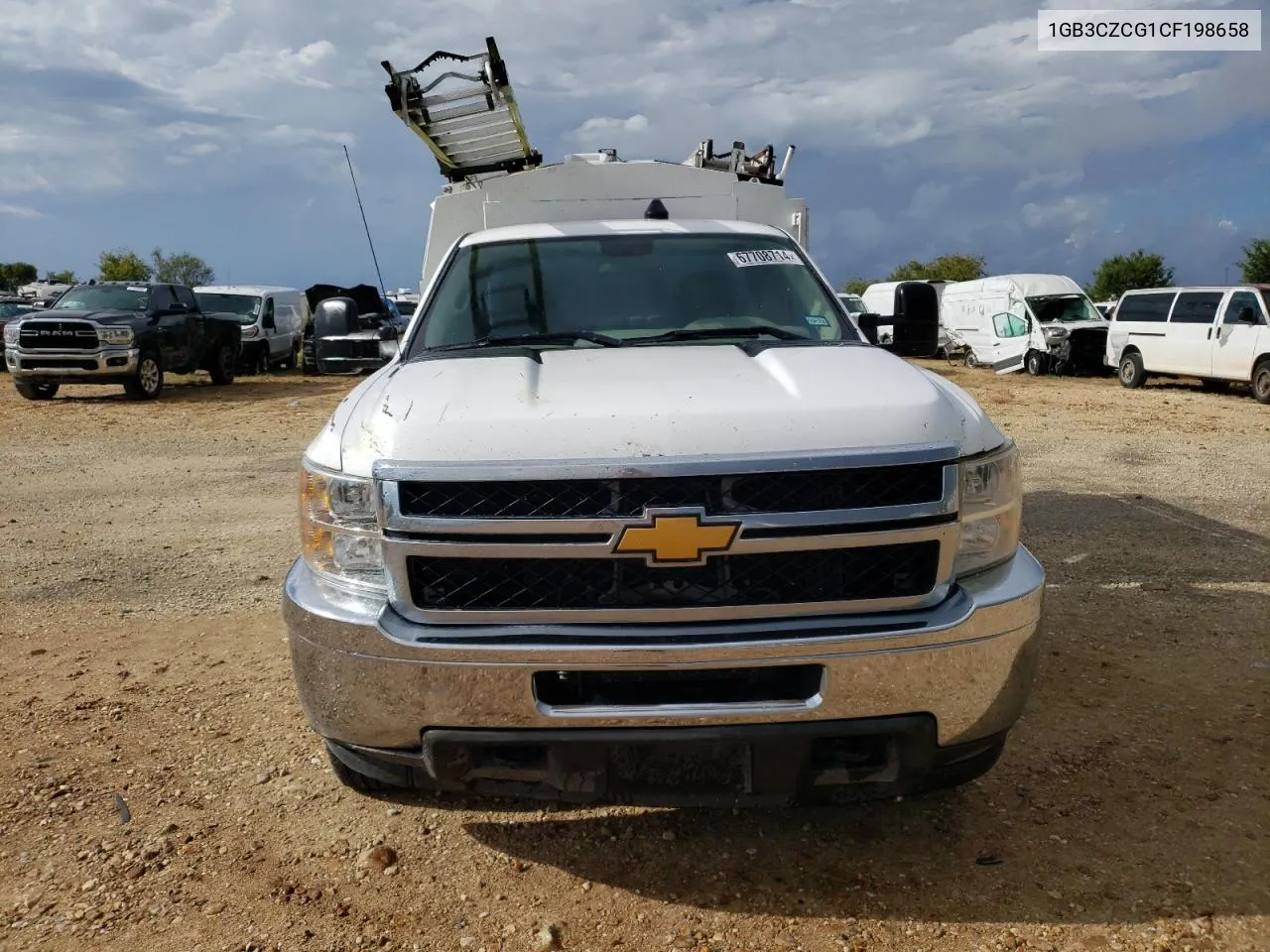 1GB3CZCG1CF198658 2012 Chevrolet Silverado C3500