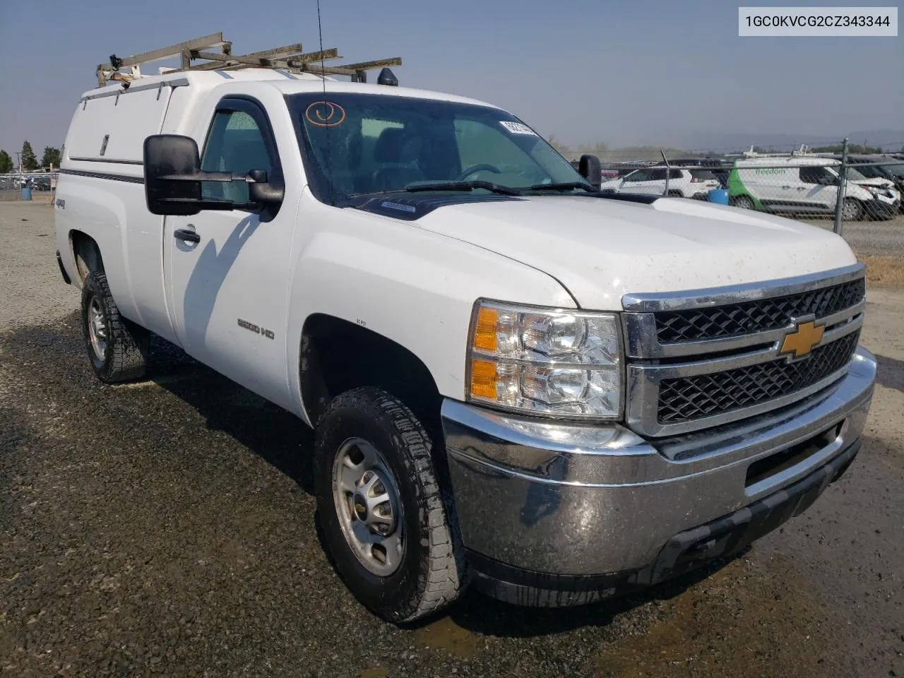 2012 Chevrolet Silverado K2500 Heavy Duty VIN: 1GC0KVCG2CZ343344 Lot: 74756844