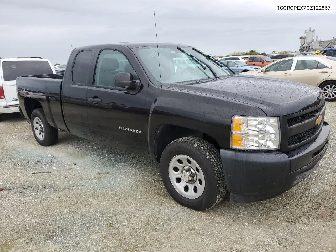 2012 Chevrolet Silverado C1500 VIN: 1GCRCPEX7CZ122867 Lot: 74845974