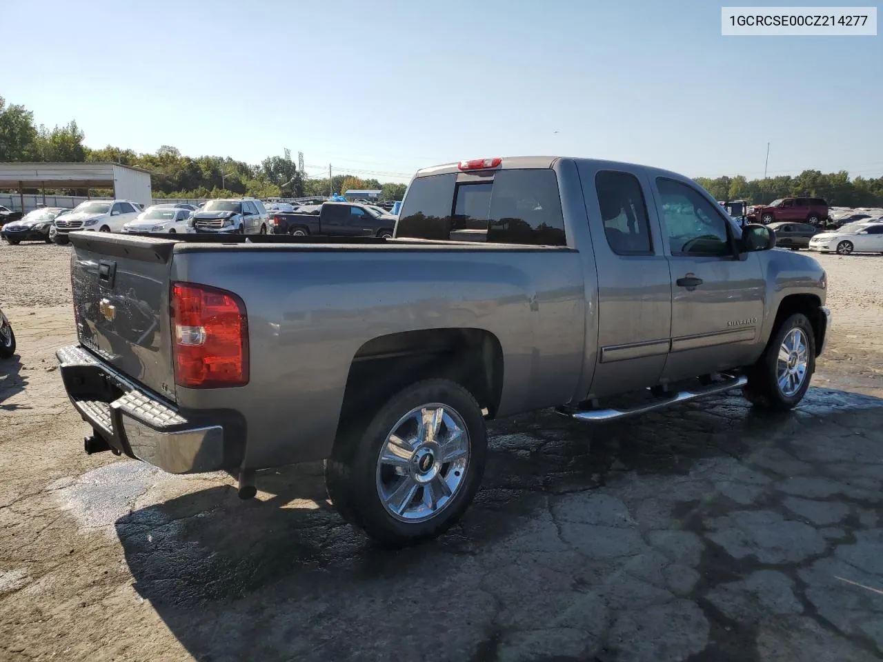 2012 Chevrolet Silverado C1500 Lt VIN: 1GCRCSE00CZ214277 Lot: 74907414