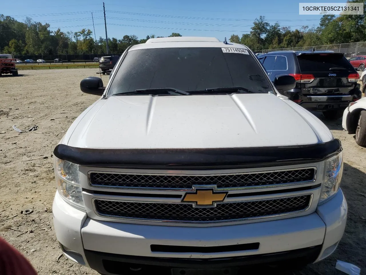 2012 Chevrolet Silverado K1500 Ltz VIN: 1GCRKTE05CZ131341 Lot: 75114934