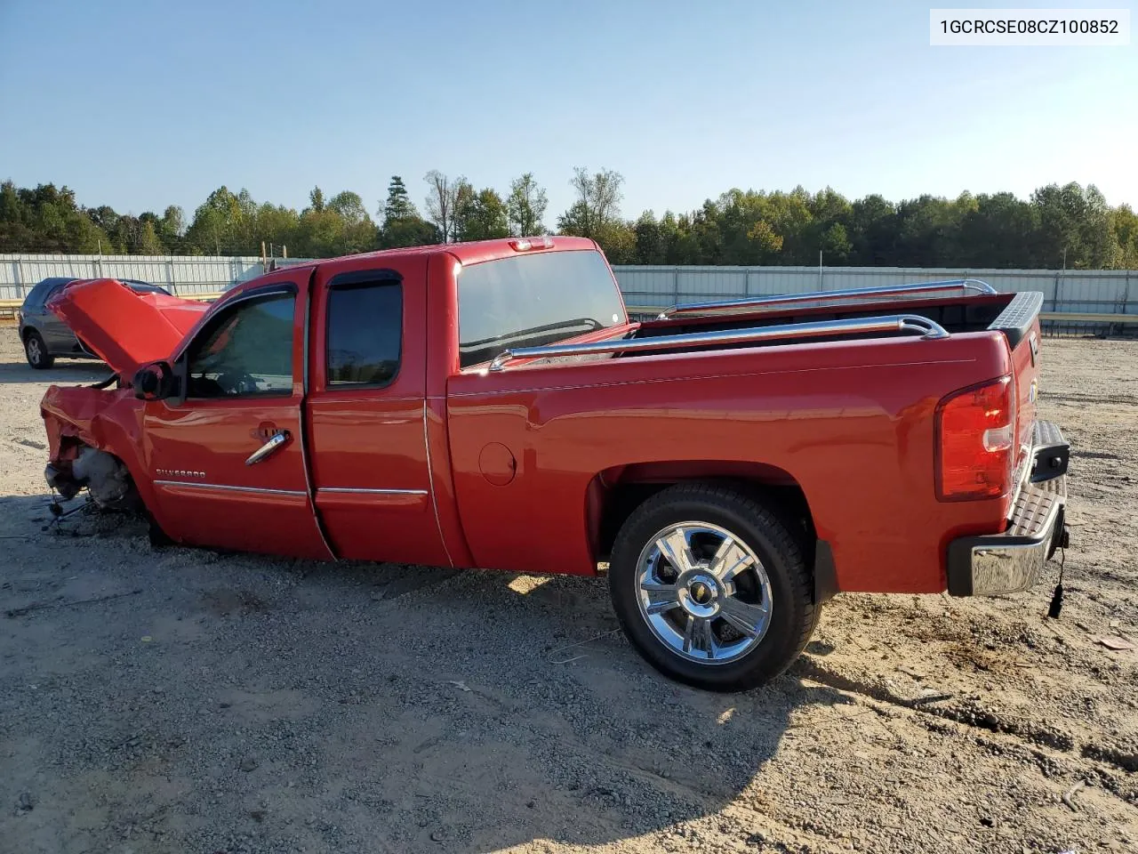 2012 Chevrolet Silverado C1500 Lt VIN: 1GCRCSE08CZ100852 Lot: 75511724