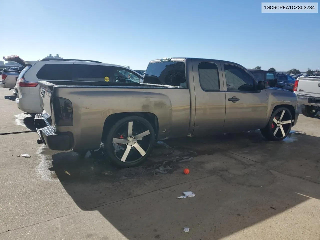 2012 Chevrolet Silverado C1500 VIN: 1GCRCPEA1CZ303734 Lot: 75889524