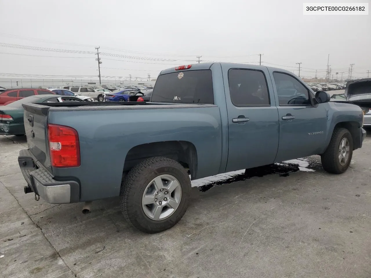 2012 Chevrolet Silverado C1500 Ltz VIN: 3GCPCTE00CG266182 Lot: 75964764