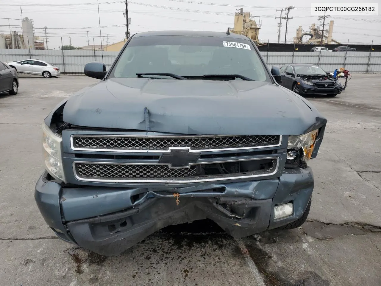 2012 Chevrolet Silverado C1500 Ltz VIN: 3GCPCTE00CG266182 Lot: 75964764