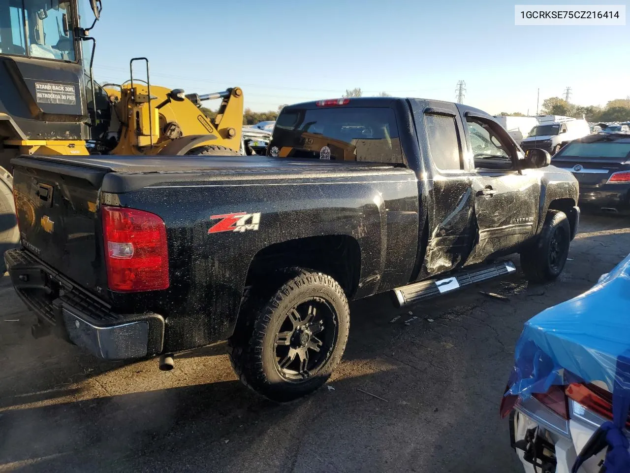 2012 Chevrolet Silverado K1500 Lt VIN: 1GCRKSE75CZ216414 Lot: 76823184