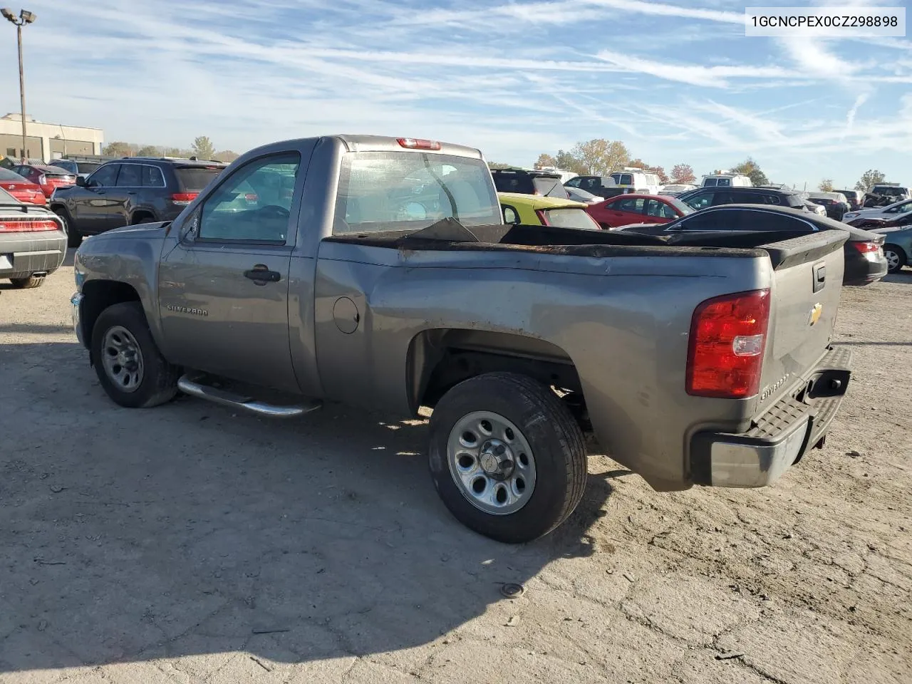 2012 Chevrolet Silverado C1500 VIN: 1GCNCPEX0CZ298898 Lot: 77074134