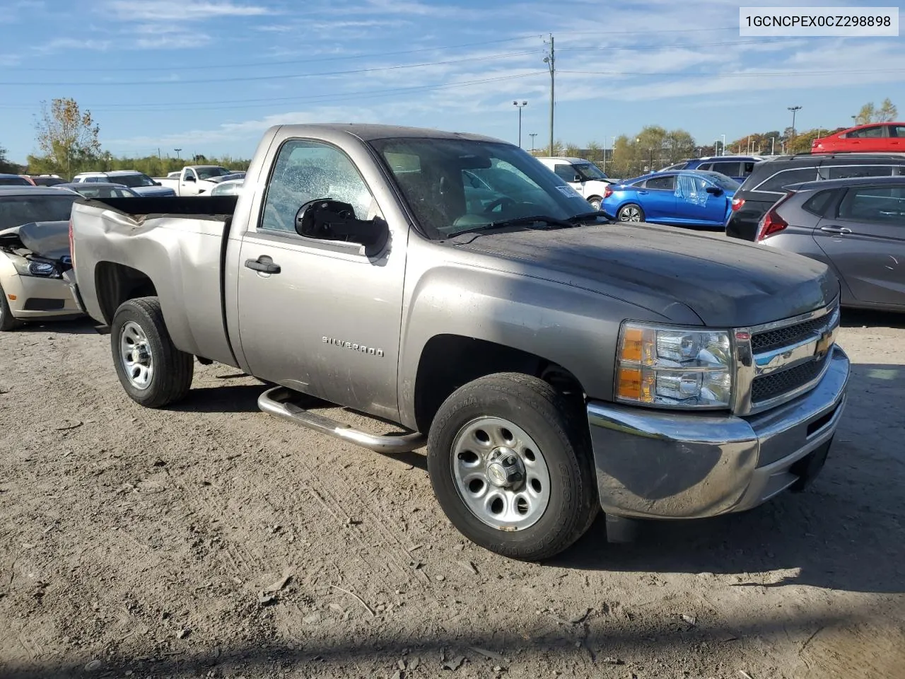 2012 Chevrolet Silverado C1500 VIN: 1GCNCPEX0CZ298898 Lot: 77074134