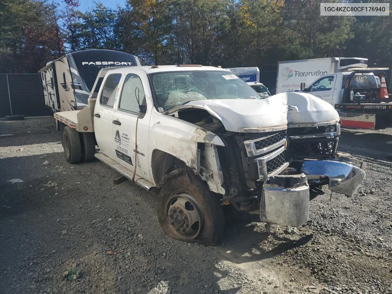 2012 Chevrolet Silverado K3500 VIN: 1GC4KZC80CF176940 Lot: 77130554