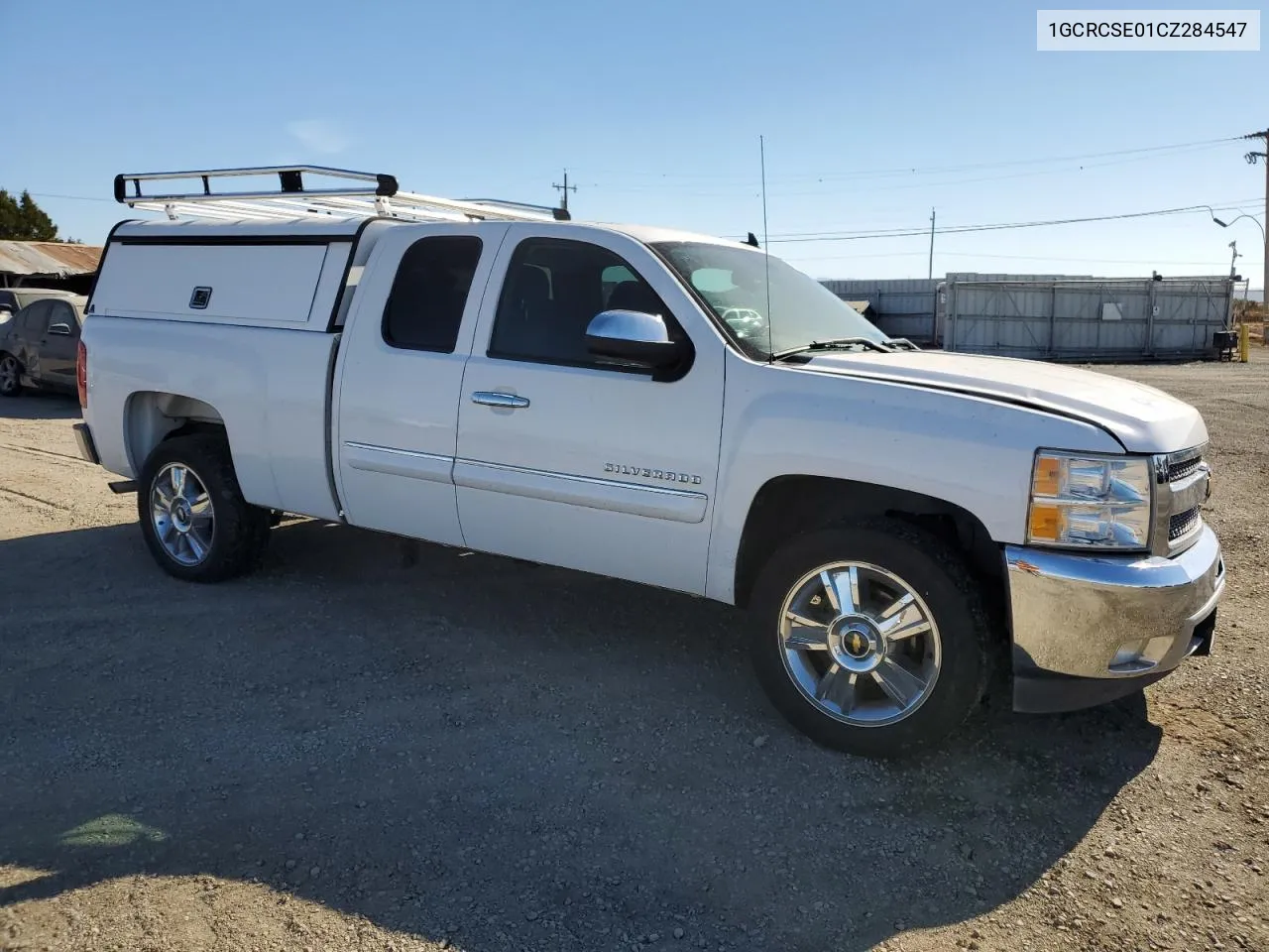 1GCRCSE01CZ284547 2012 Chevrolet Silverado C1500 Lt