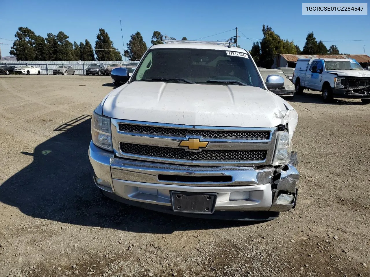 2012 Chevrolet Silverado C1500 Lt VIN: 1GCRCSE01CZ284547 Lot: 77212494