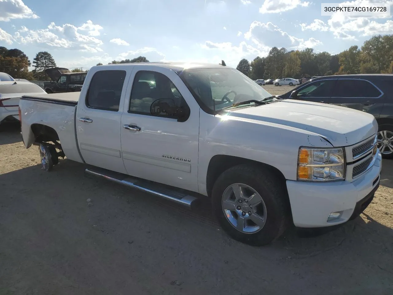 3GCPKTE74CG169728 2012 Chevrolet Silverado K1500 Ltz