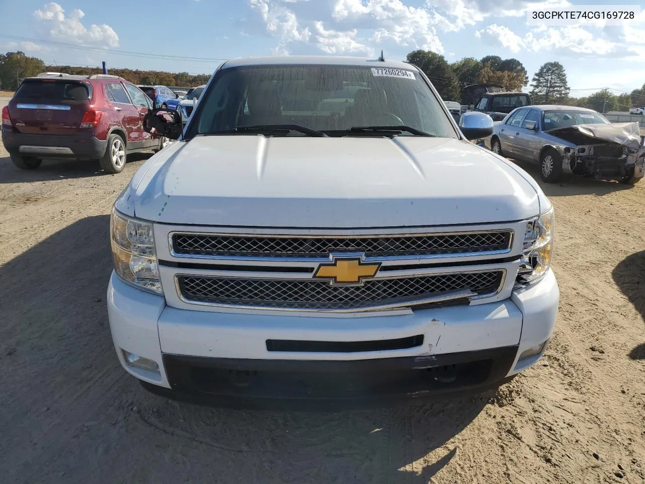 3GCPKTE74CG169728 2012 Chevrolet Silverado K1500 Ltz