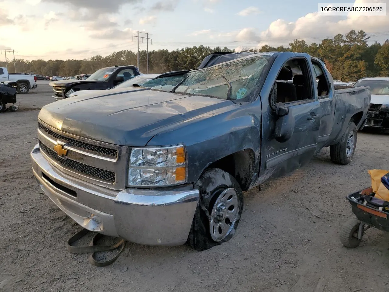 2012 Chevrolet Silverado C1500 Ls VIN: 1GCRCREA8CZ206526 Lot: 77345854