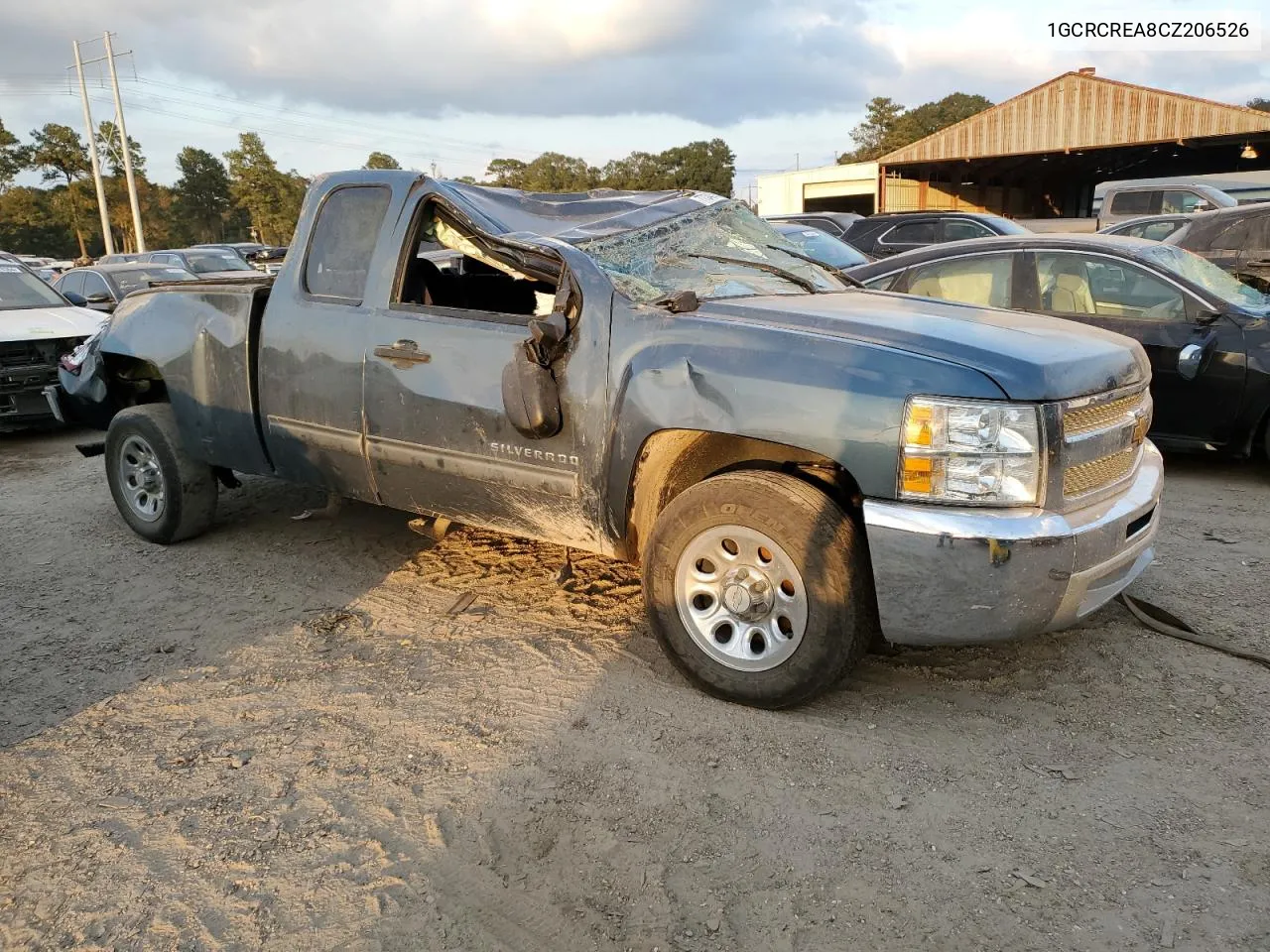 2012 Chevrolet Silverado C1500 Ls VIN: 1GCRCREA8CZ206526 Lot: 77345854