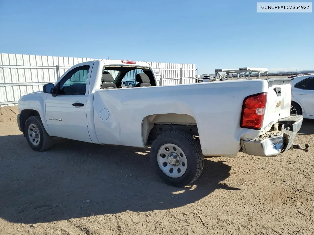 1GCNCPEA6CZ354922 2012 Chevrolet Silverado C1500