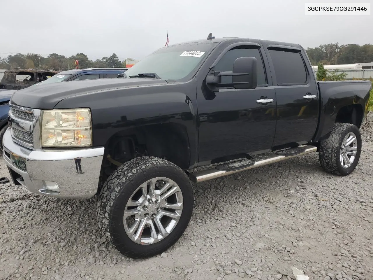 2012 Chevrolet Silverado K1500 Lt VIN: 3GCPKSE79CG291446 Lot: 77544044