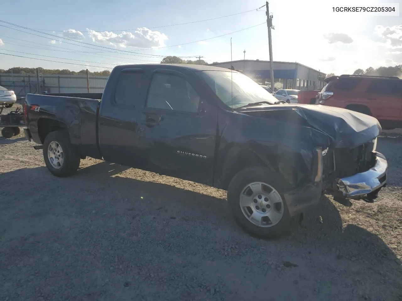 2012 Chevrolet Silverado K1500 Lt VIN: 1GCRKSE79CZ205304 Lot: 77656654