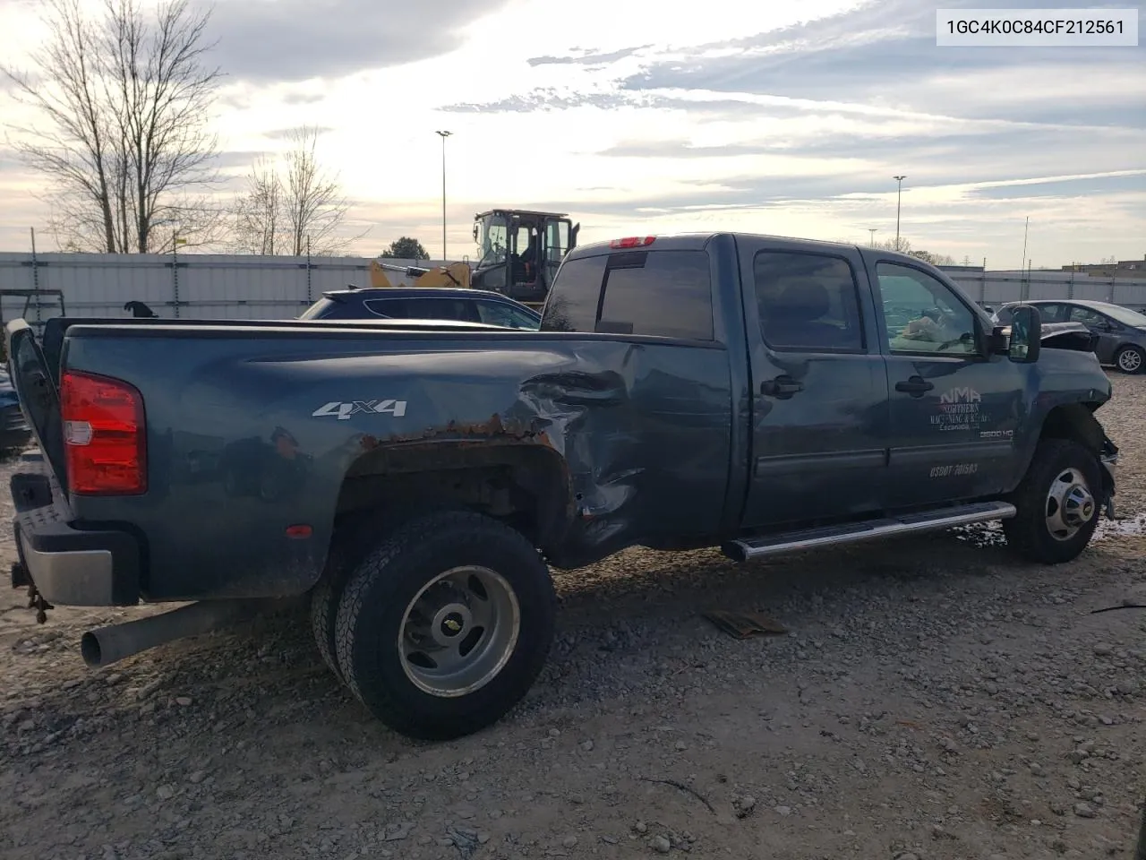 2012 Chevrolet Silverado K3500 Lt VIN: 1GC4K0C84CF212561 Lot: 77665254