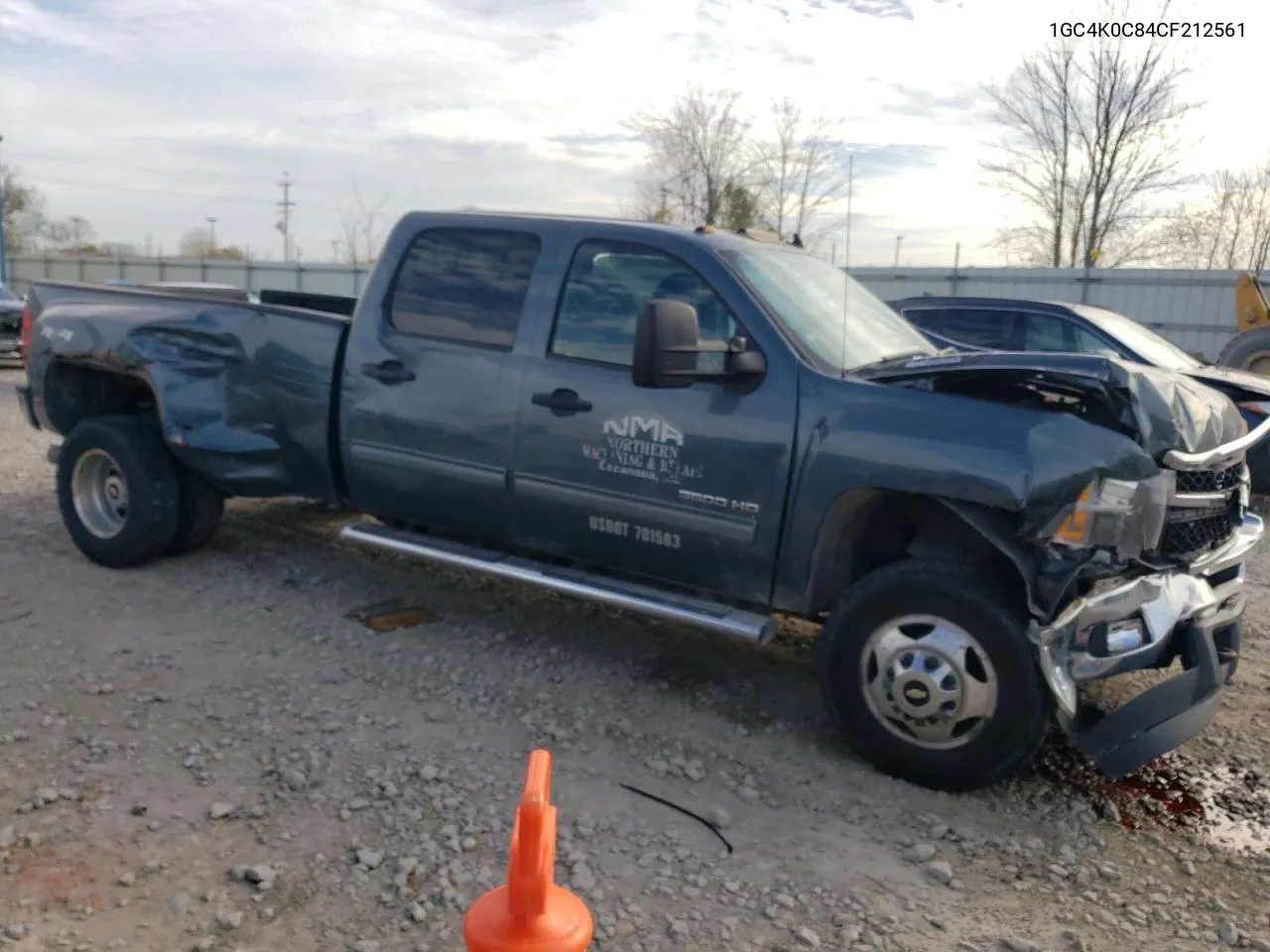 2012 Chevrolet Silverado K3500 Lt VIN: 1GC4K0C84CF212561 Lot: 77665254