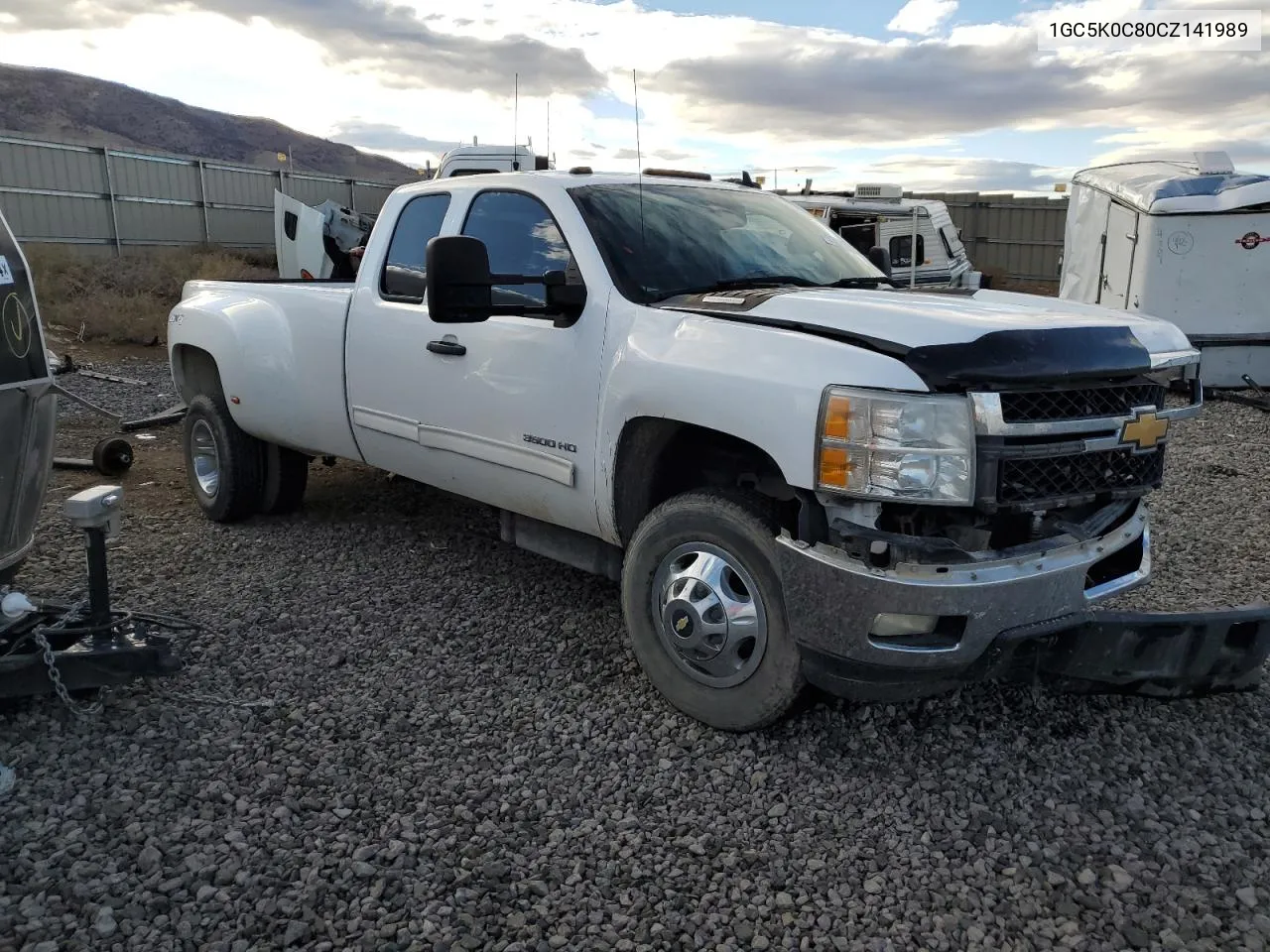 2012 Chevrolet Silverado K3500 Lt VIN: 1GC5K0C80CZ141989 Lot: 77671094