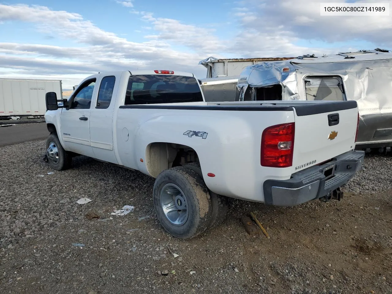 2012 Chevrolet Silverado K3500 Lt VIN: 1GC5K0C80CZ141989 Lot: 77671094