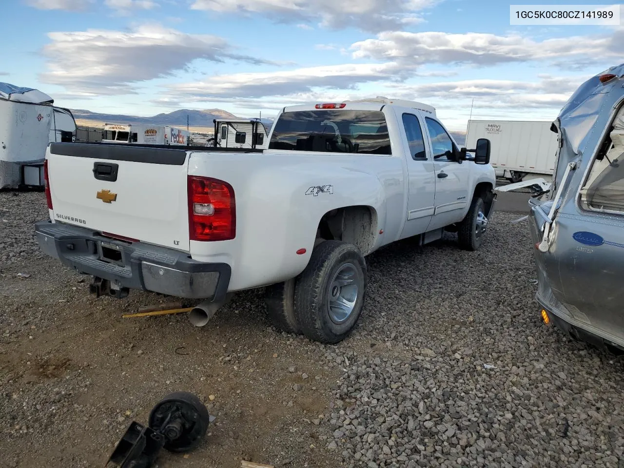 2012 Chevrolet Silverado K3500 Lt VIN: 1GC5K0C80CZ141989 Lot: 77671094