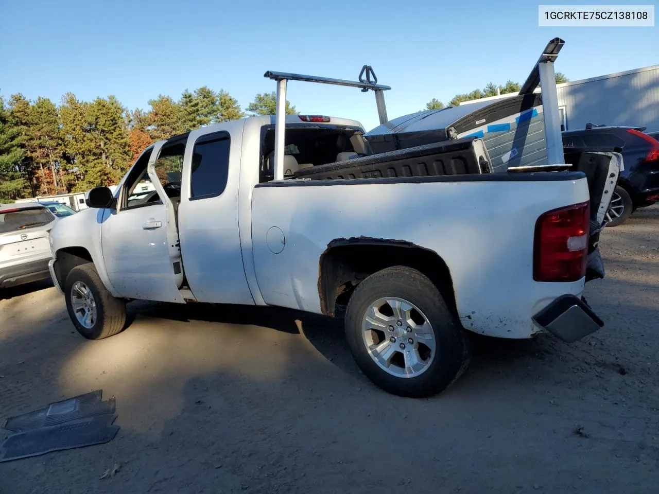 2012 Chevrolet Silverado K1500 Ltz VIN: 1GCRKTE75CZ138108 Lot: 77880864