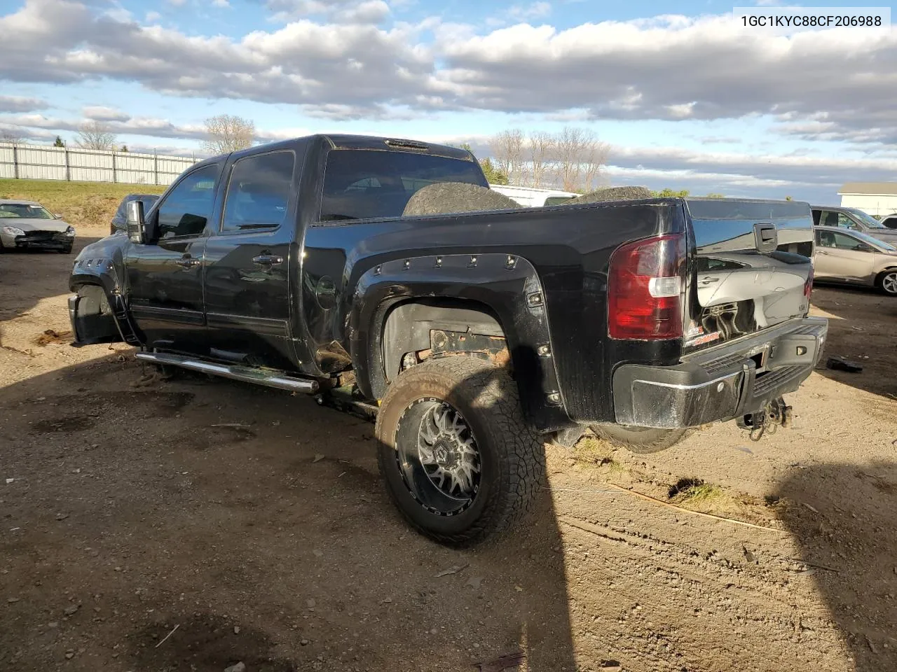 2012 Chevrolet Silverado K2500 Heavy Duty Ltz VIN: 1GC1KYC88CF206988 Lot: 77961824