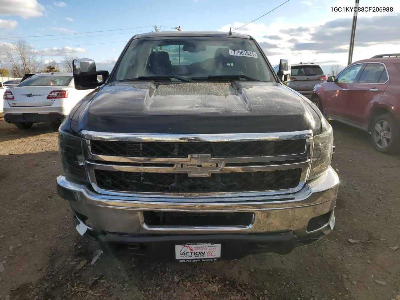 2012 Chevrolet Silverado K2500 Heavy Duty Ltz VIN: 1GC1KYC88CF206988 Lot: 77961824