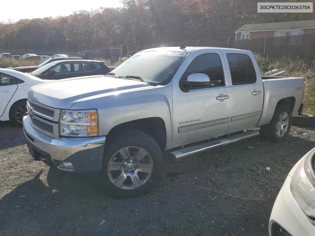 2012 Chevrolet Silverado K1500 Ltz VIN: 3GCPKTE25CG263704 Lot: 77997754