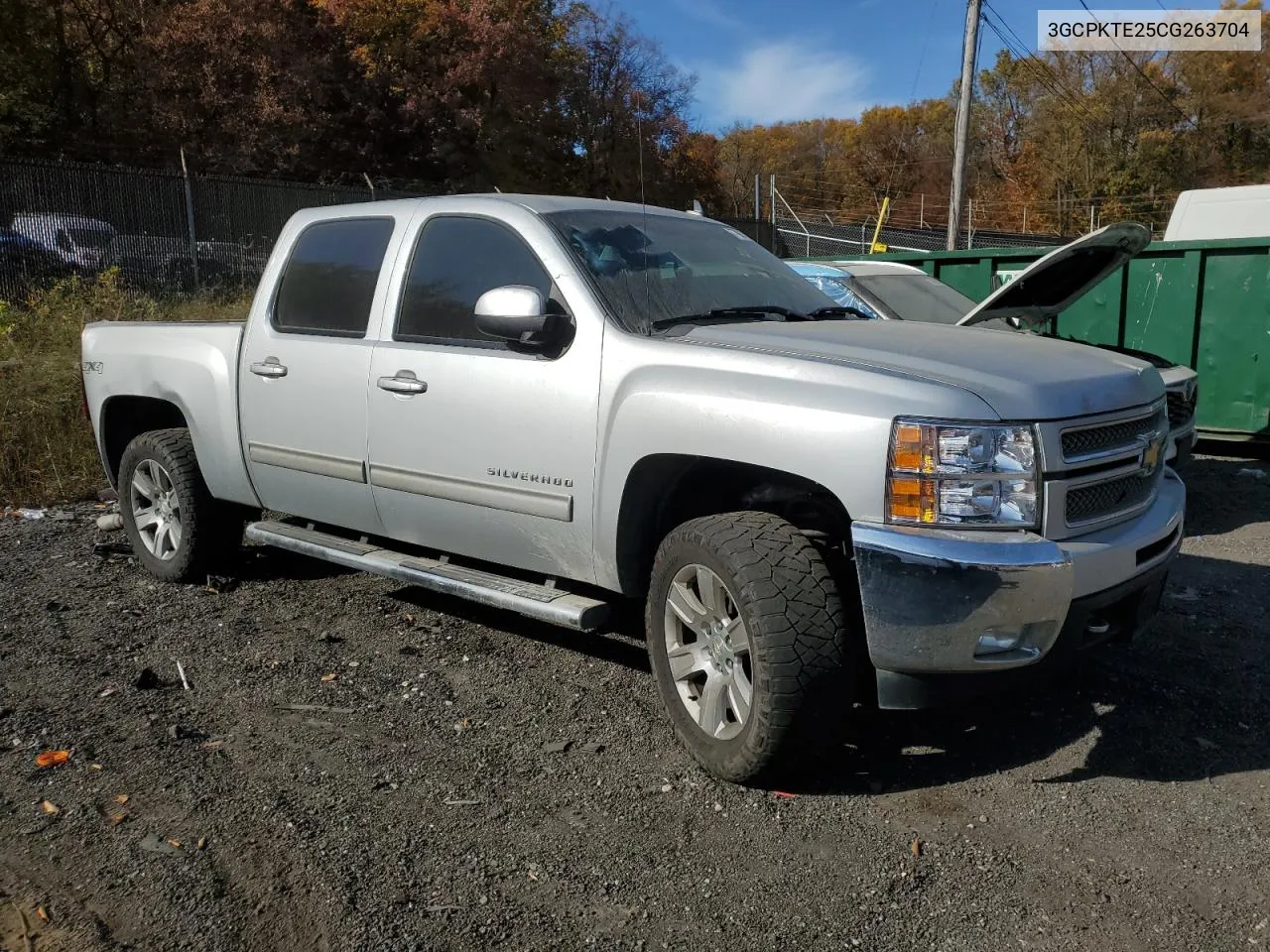 2012 Chevrolet Silverado K1500 Ltz VIN: 3GCPKTE25CG263704 Lot: 77997754