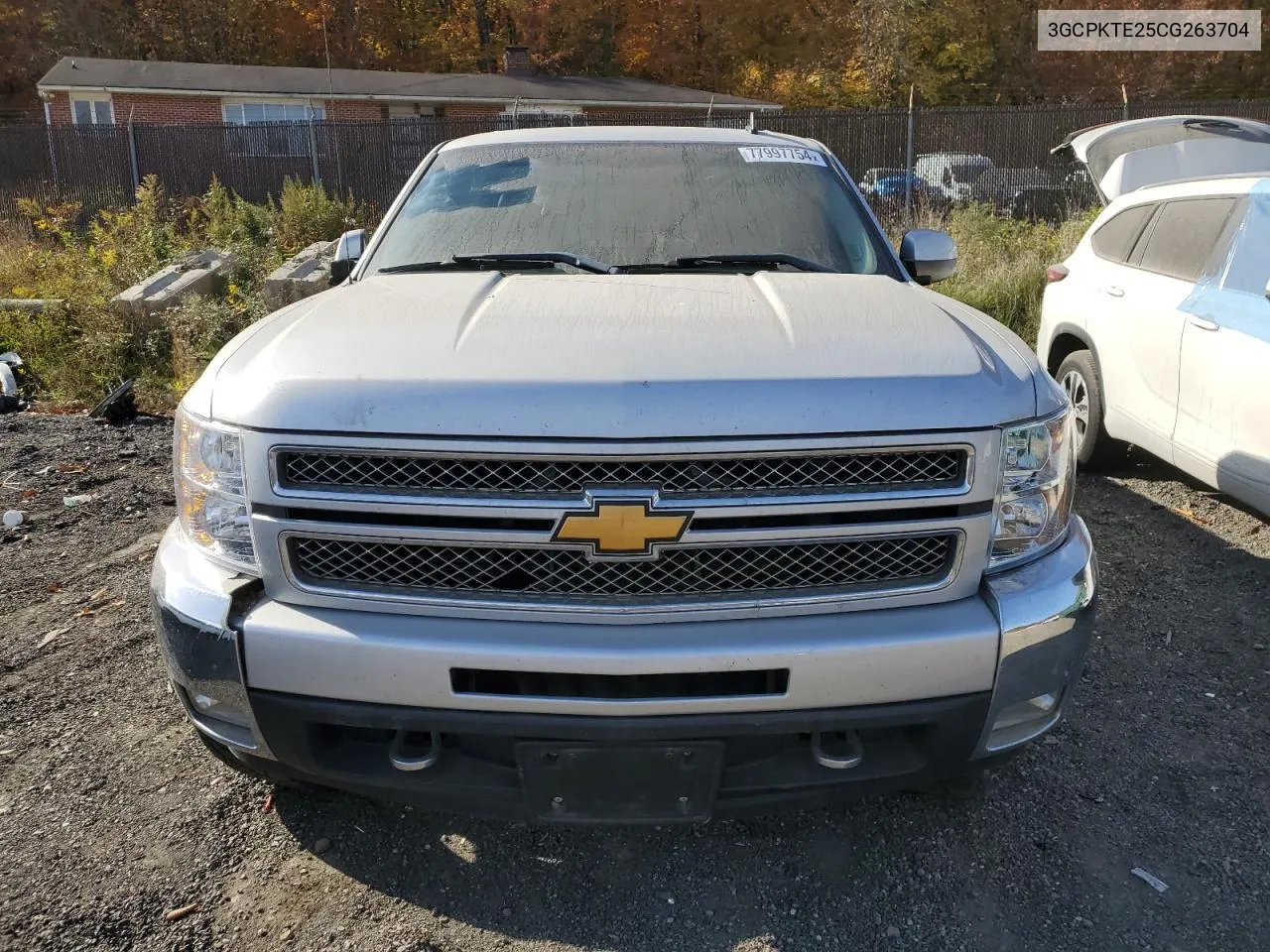 2012 Chevrolet Silverado K1500 Ltz VIN: 3GCPKTE25CG263704 Lot: 77997754