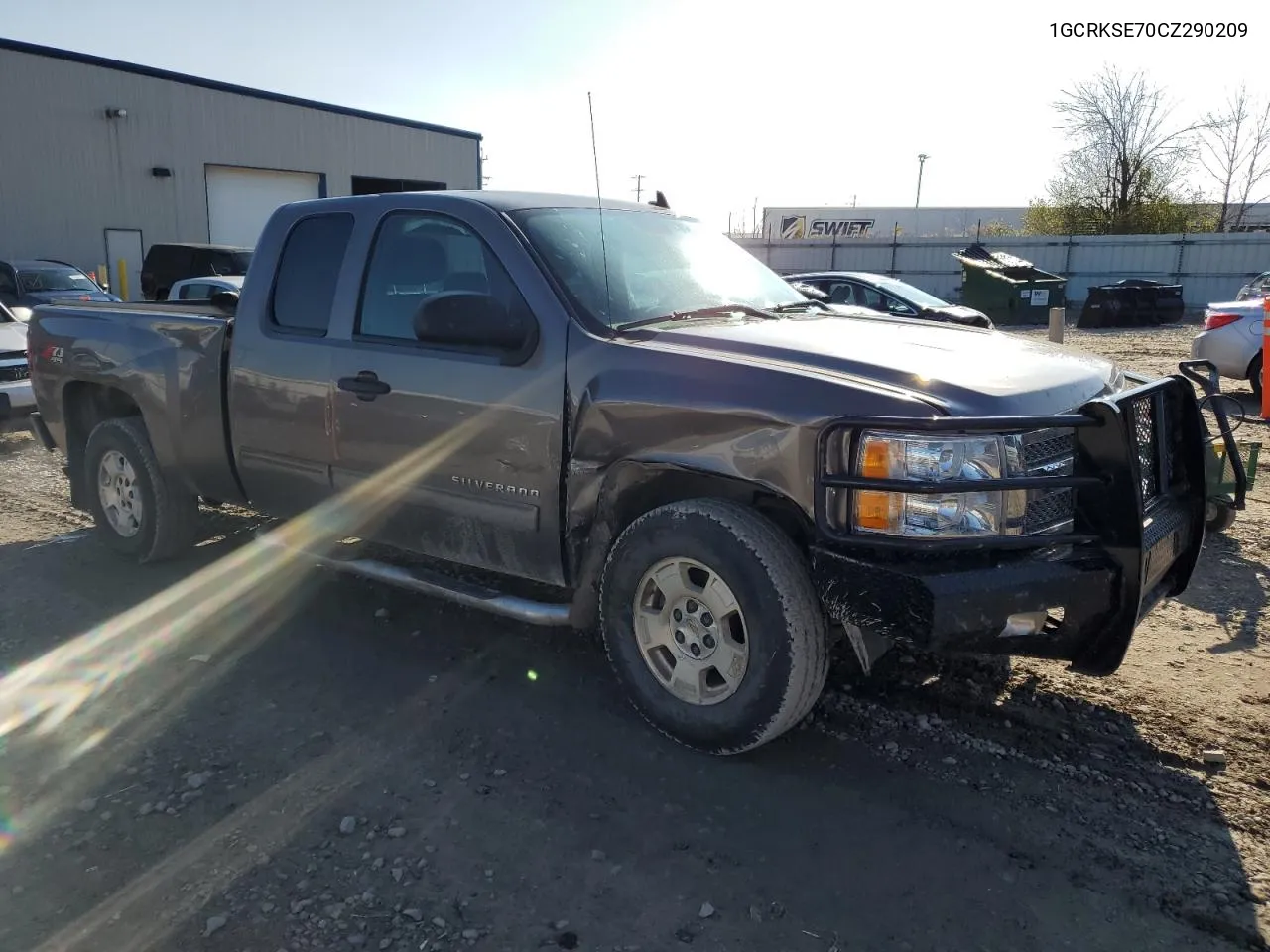 2012 Chevrolet Silverado K1500 Lt VIN: 1GCRKSE70CZ290209 Lot: 78071224