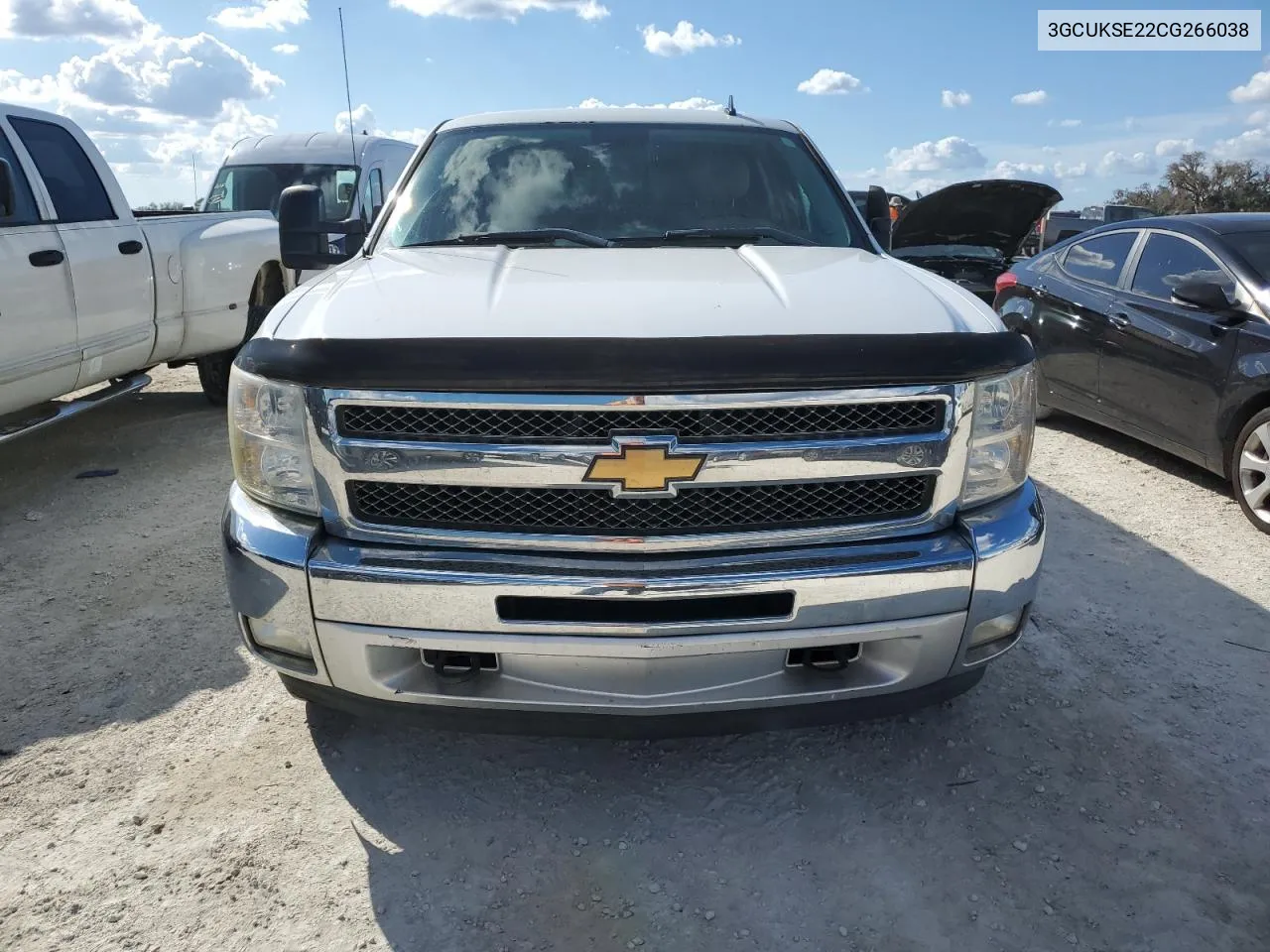 2012 Chevrolet Silverado K1500 Lt VIN: 3GCUKSE22CG266038 Lot: 78162844