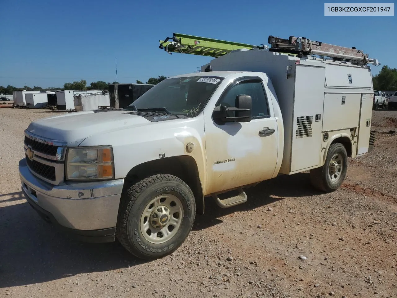 2012 Chevrolet Silverado K3500 VIN: 1GB3KZCGXCF201947 Lot: 78274144