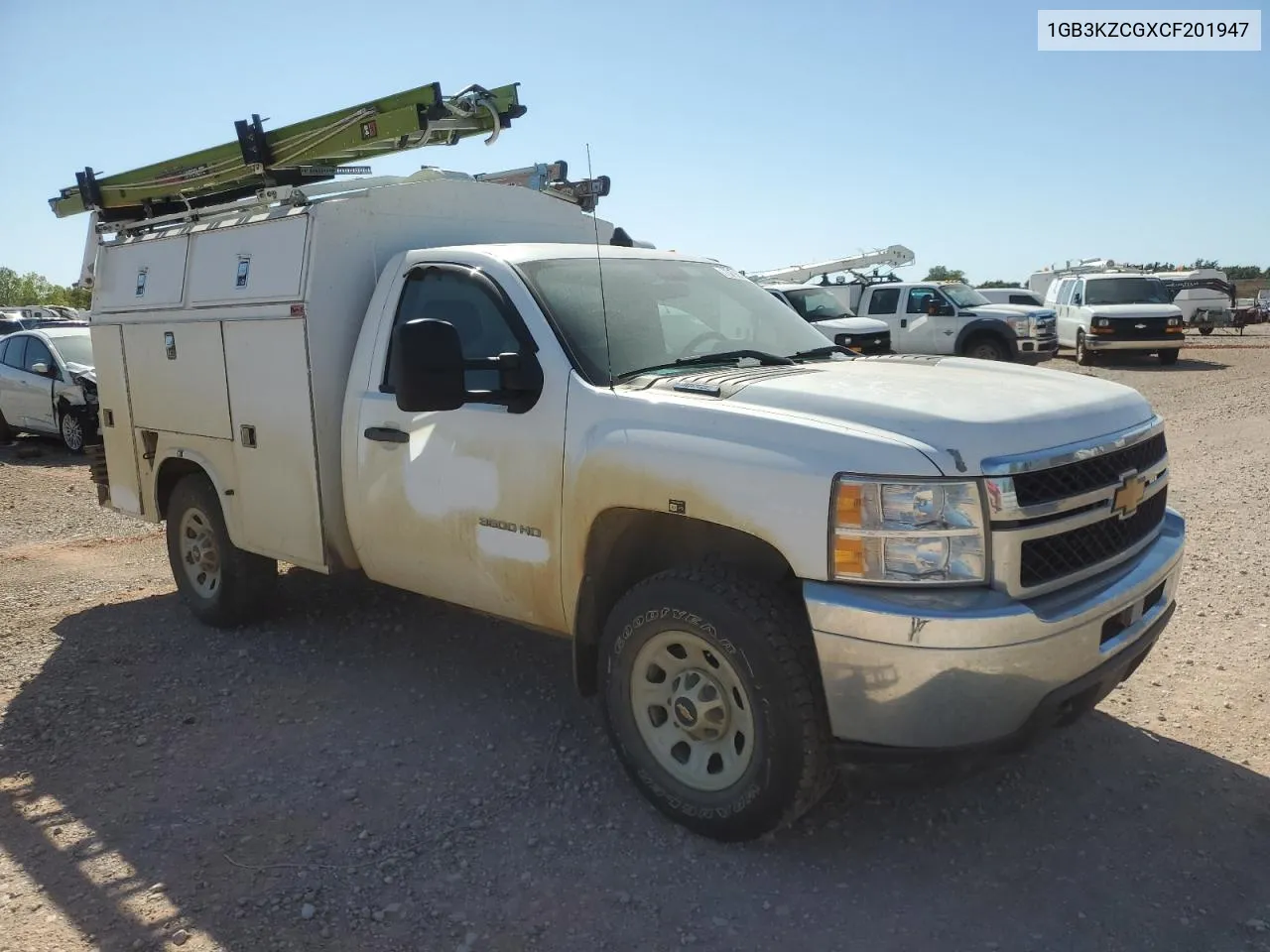 2012 Chevrolet Silverado K3500 VIN: 1GB3KZCGXCF201947 Lot: 78274144