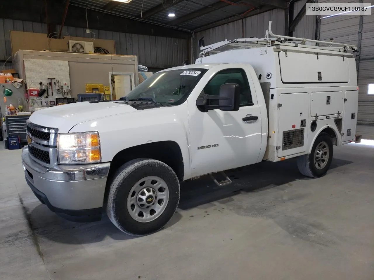 2012 Chevrolet Silverado C2500 Heavy Duty VIN: 1GB0CVCG9CF190187 Lot: 78275244